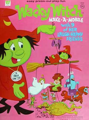 Wacky Witch Punch-Out Book