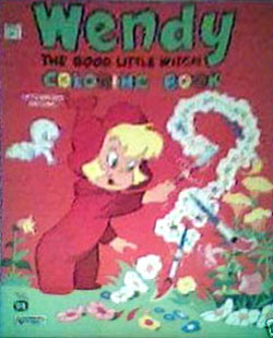 Casper & Friends Wendy Coloring Book