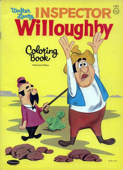 Inspector Willoughby Coloring Book