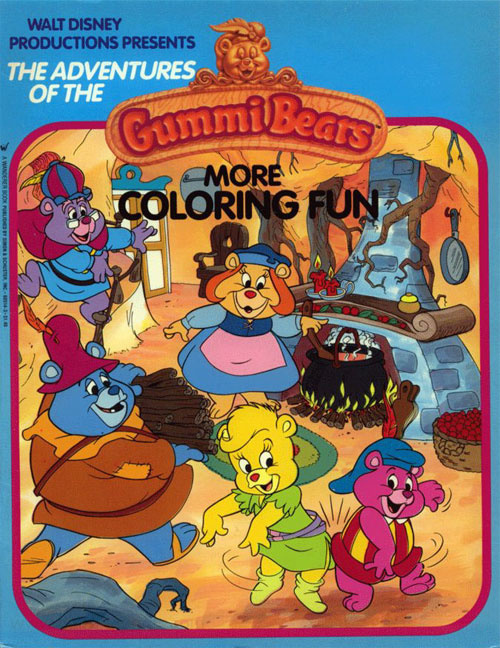 Adventures of the Gummi Bears, The More Coloring Fun