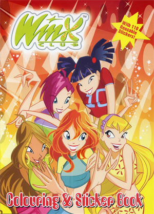 Winx Club Coloring Book