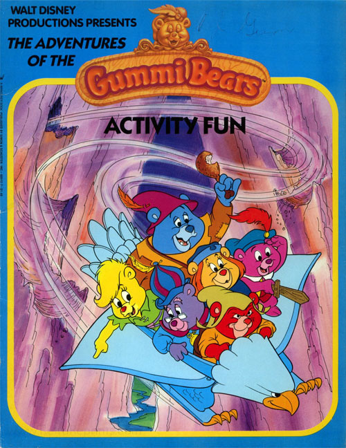 Adventures of the Gummi Bears, The Coloring Books | Coloring Books at