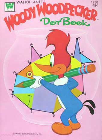 Woody Woodpecker Dot Book