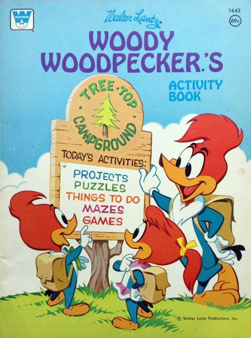 Woody Woodpecker Activity Book