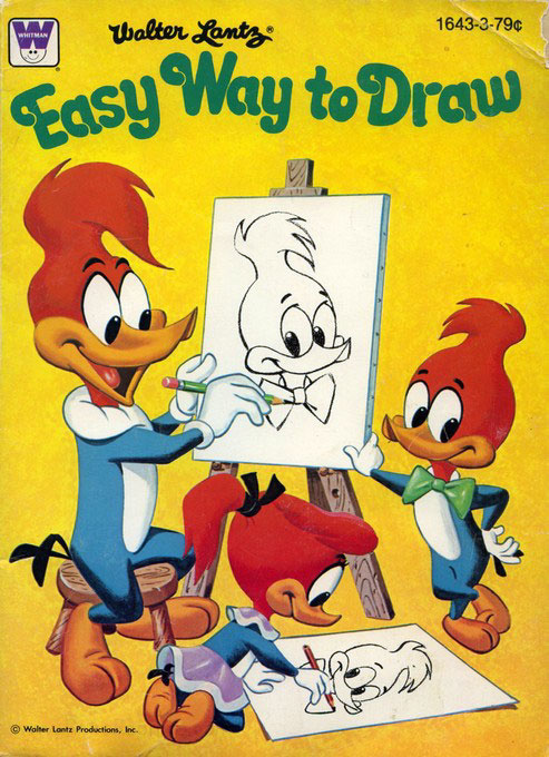 Woody Woodpecker Easy Way to Draw