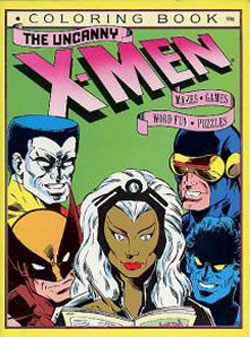 X-Men Coloring Book