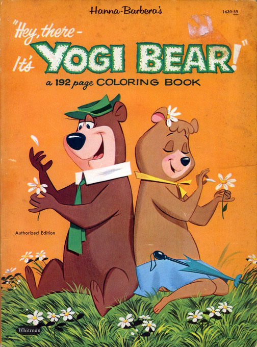 Hey There It S Yogi Bear Coloring Book Coloring Books At Retro Reprints The World S Largest Coloring Book Archive