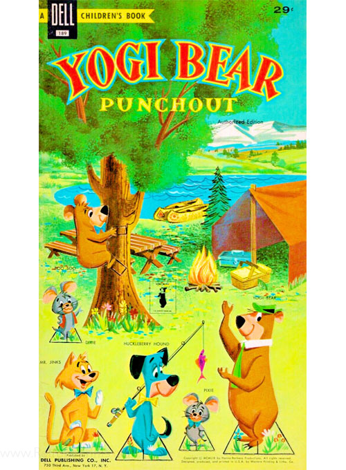 Yogi Bear Punch-Out Book