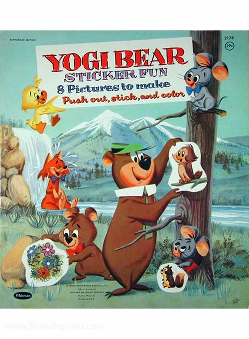 Yogi Bear Sticker Fun