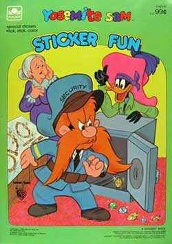 Yosemite Sam Sticker Fun