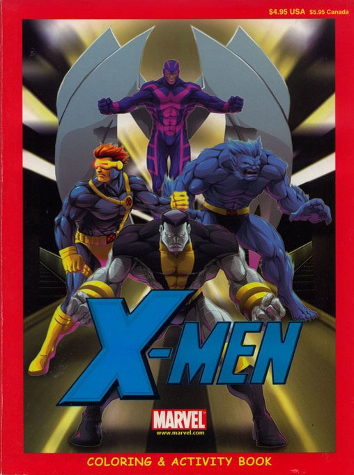 X-Men Coloring Book