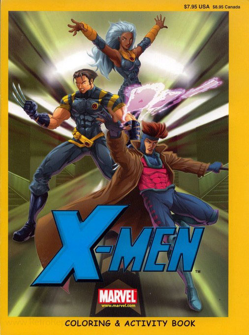 X-Men Coloring Book