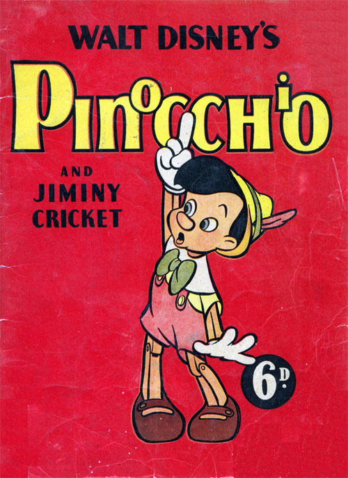 Pinocchio, Disney's Coloring Book