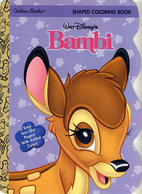 Bambi, Disney's Coloring Book