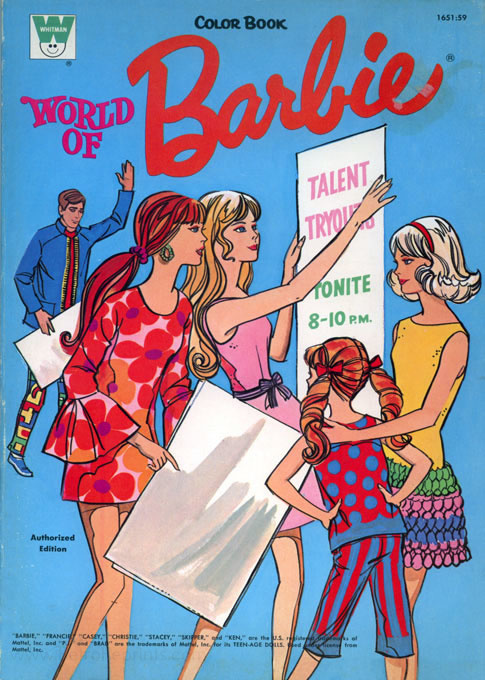 Barbie Coloring Books  Coloring Books at Retro Reprints - The