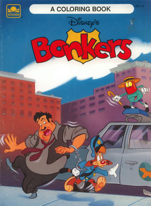 Bonkers Coloring Book