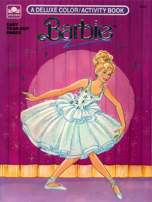 Barbie Coloring and Activity Book