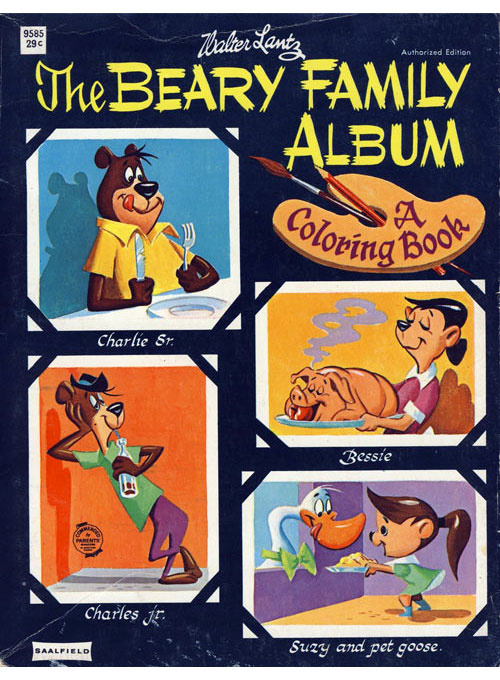 Beary Family, The Coloring Book