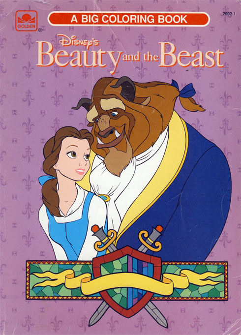 Beauty & the Beast Coloring Book