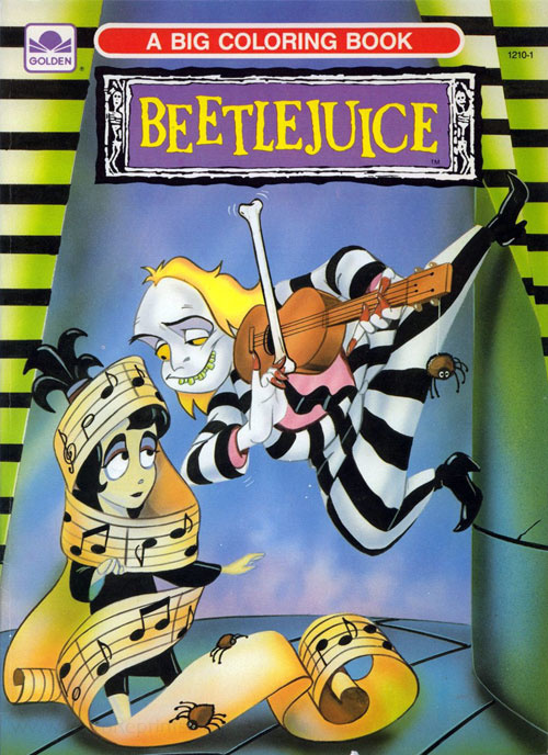Beetlejuice Coloring Book