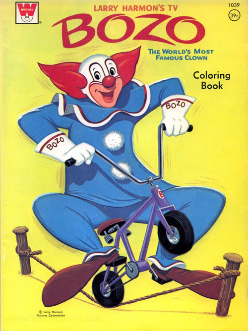 Bozo the Clown Coloring Book