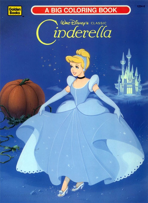 Cinderella, Disney's Coloring Book