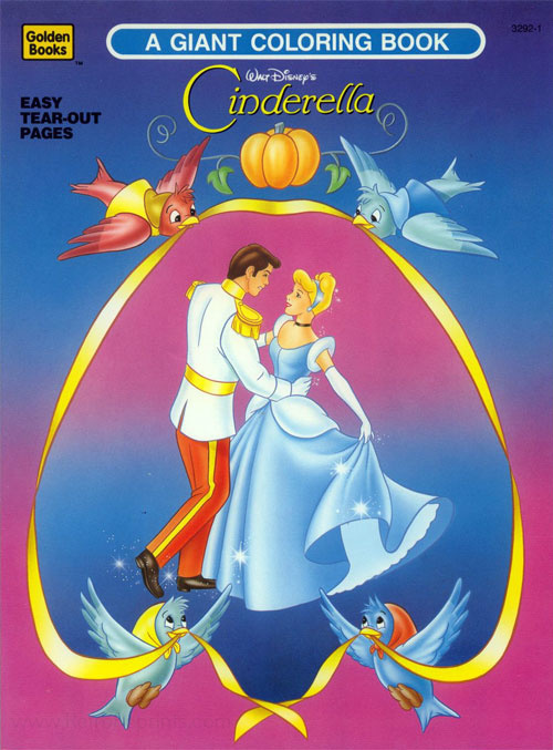 Cinderella, Disney's Coloring Book