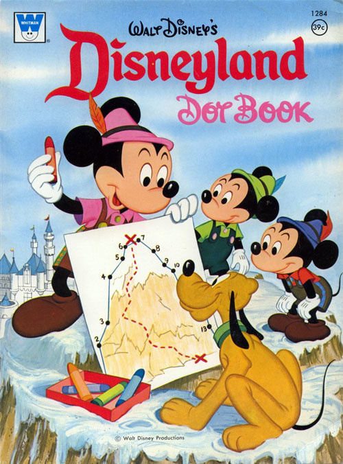 Walt Disney Theme Parks Dot Book