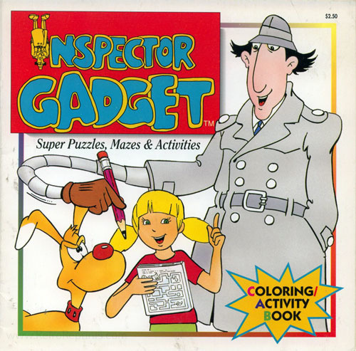 Inspector Gadget Coloring and Activity Book