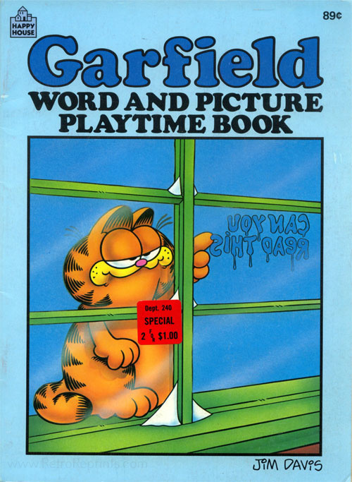 Garfield Word & Picture Playtime Book