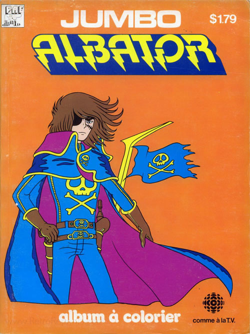 Captain Harlock Coloring Book