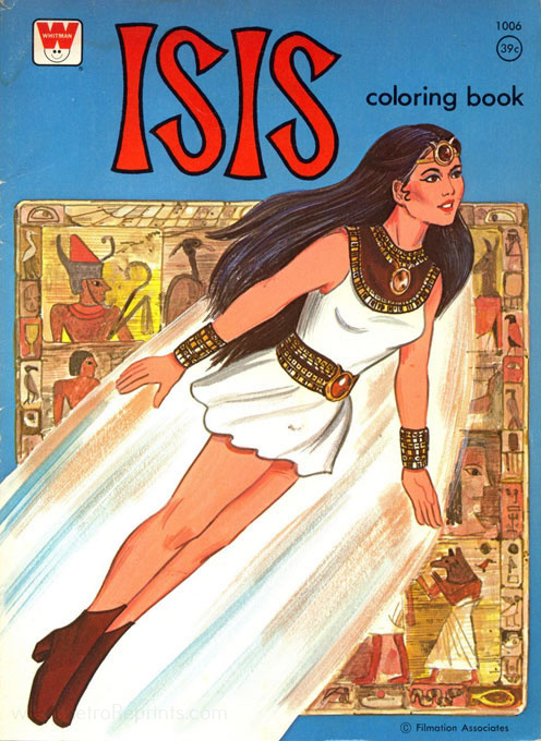 Mighty Isis, The Coloring Book