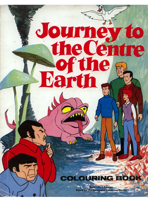 Journey to the Center of the Earth Coloring Book