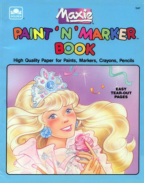 Maxie's World Paint 'n' Marker Book