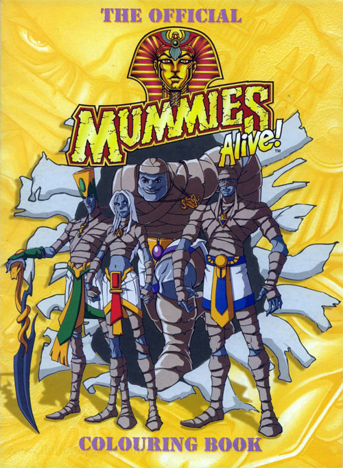 Mummies Alive! Coloring Book