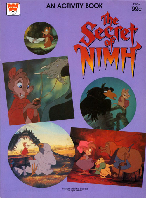 printable jeremy coloring pages the secret of nimh