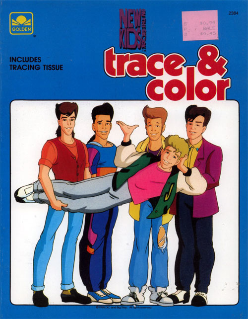 New Kids on the Block Trace & Color