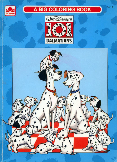 101 Dalmatians Coloring Book