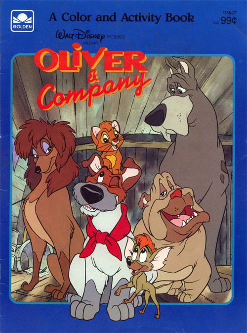 Oliver & Company Coloring and Activity Book