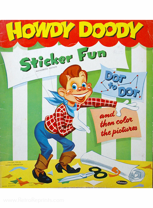 Howdy Doody Sticker Fun