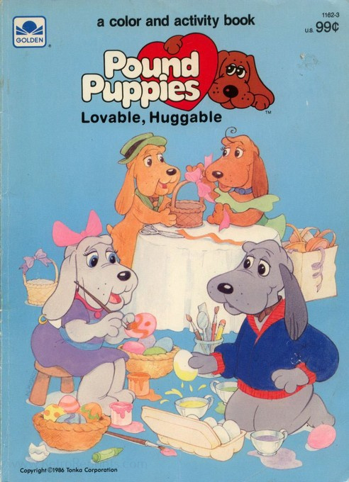 Pound Puppies coloring and activity book
