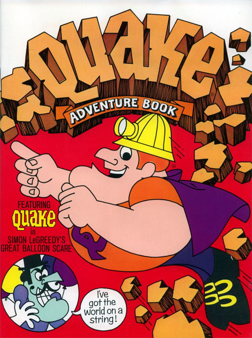 Commercial Characters Quake Adventure Book