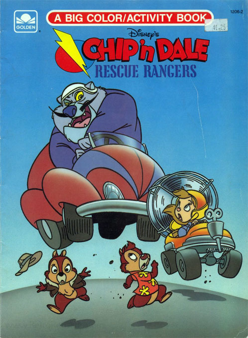 Chip 'n Dale Rescue Rangers Coloring and Activity Book