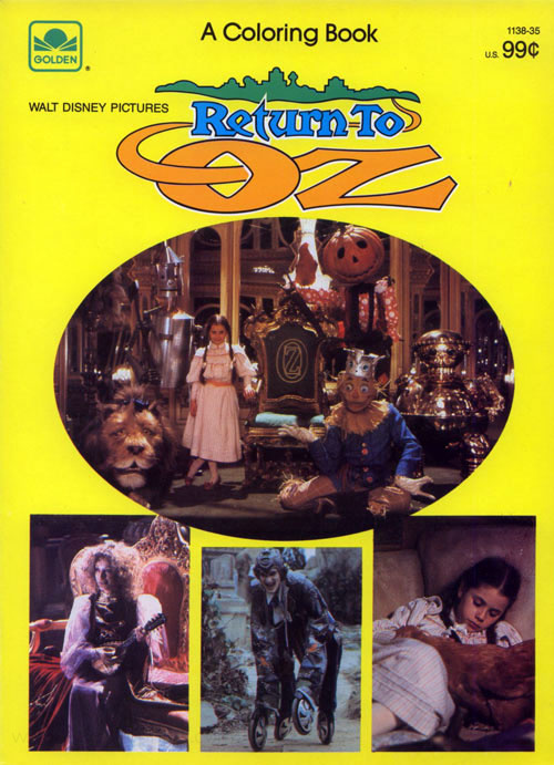Return to Oz Coloring Book