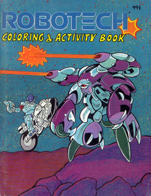 Robotech Coloring and Activity Book