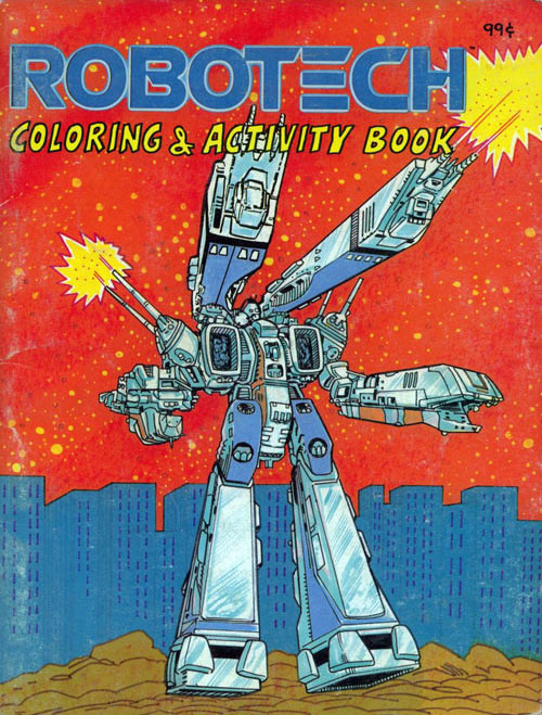 Robotech Coloring and Activity Book