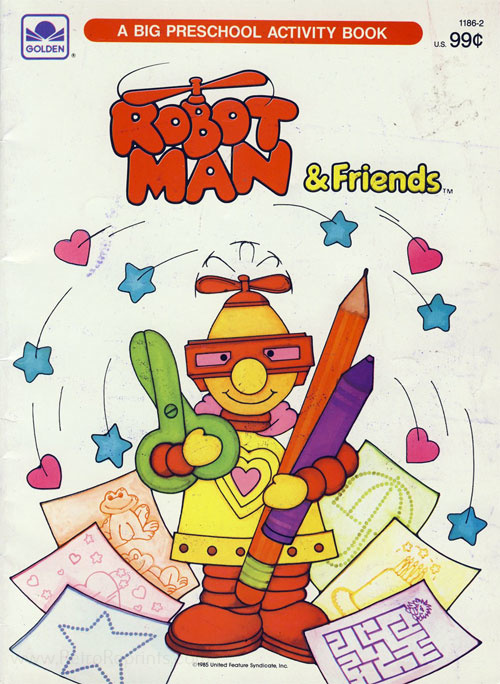 Robotman & Friends Activity Book