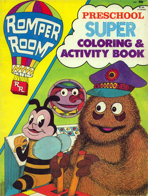 Romper Room Coloring and Activity Book