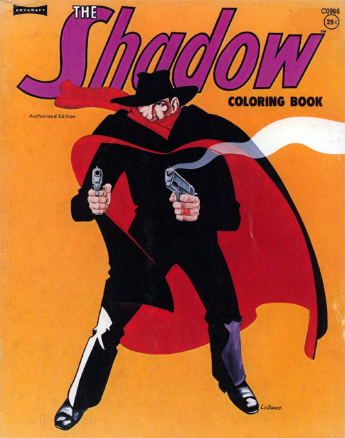 Shadow, The Coloring Book