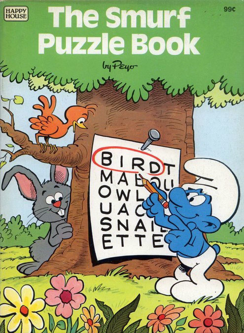 Smurfs Puzzle Book
